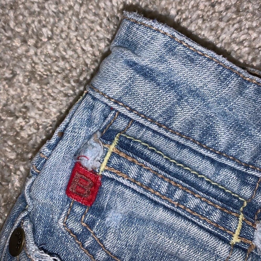 Bongo Juniors Blue Jean shorts size 7 - Picture 7 of 12